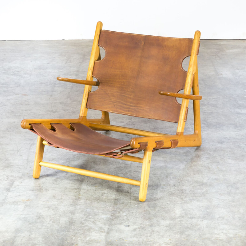 Vintage Hunting Chair Model 2229 by Mogensen for Fredericia Stolefabrik