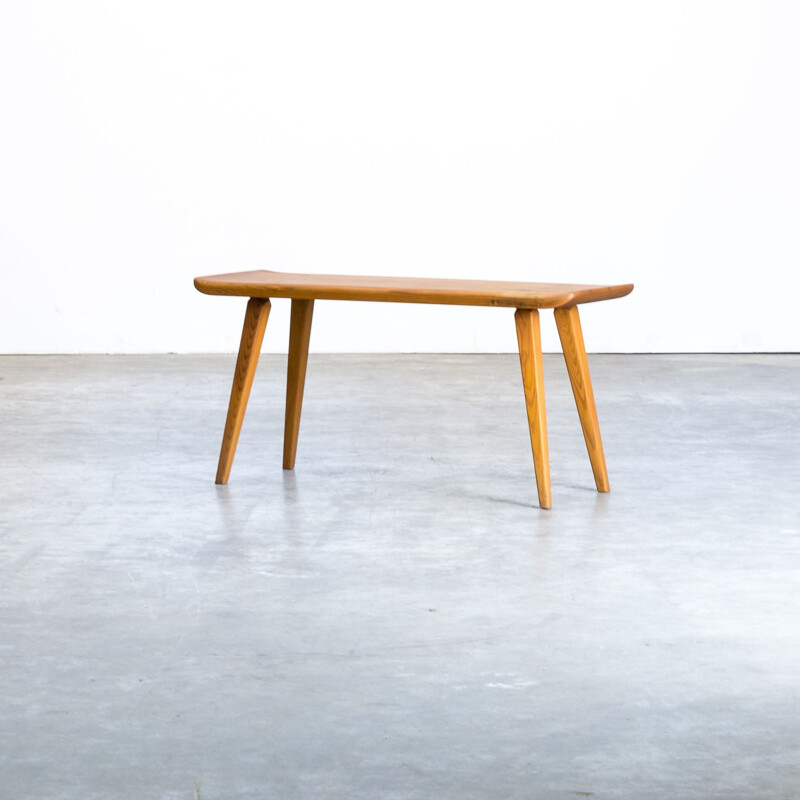 Vintage pine bench by Carl Malmsten for Karl Anderssons