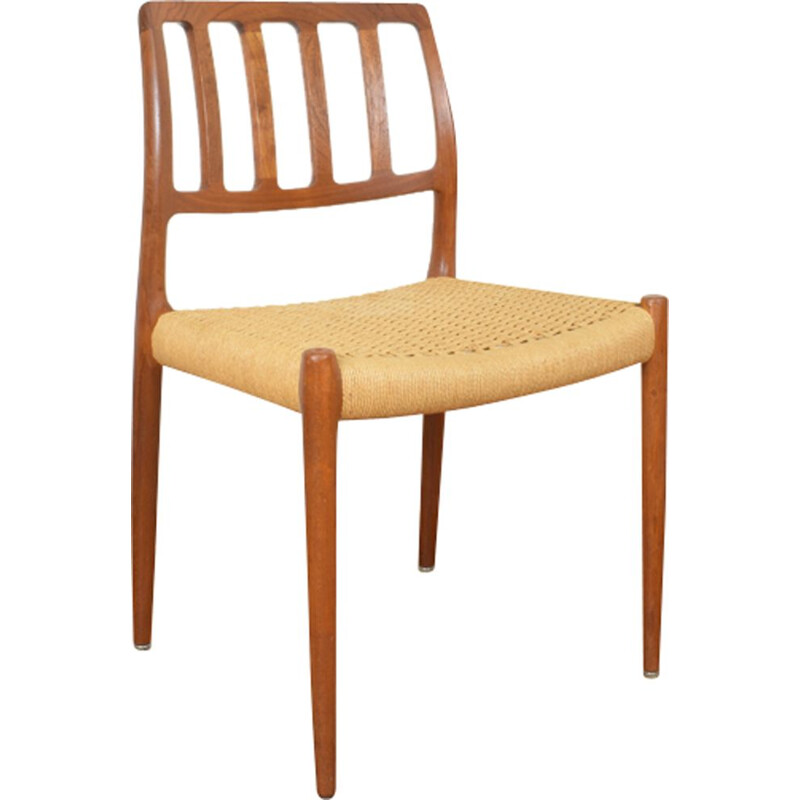 Vintage Model 82 Chair for J.L. Møllers in teak 1960