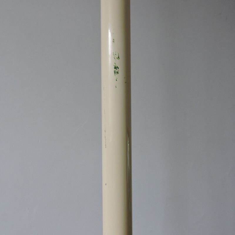 Set of 2 vintage model RL 1015 floor lamps for Relux in white metal