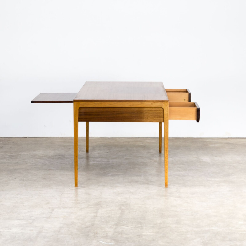 Vintage German desk by Hartmut Lohmeyer for Wilkhahn