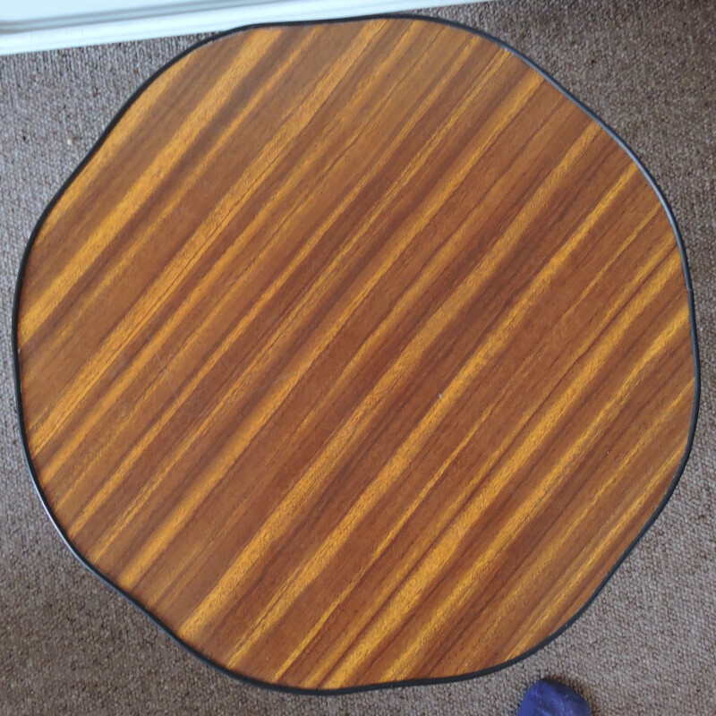 Vintage coffee table in teak and formica