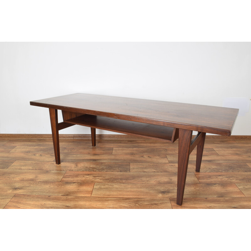 Vintage Danish rosewood coffee table