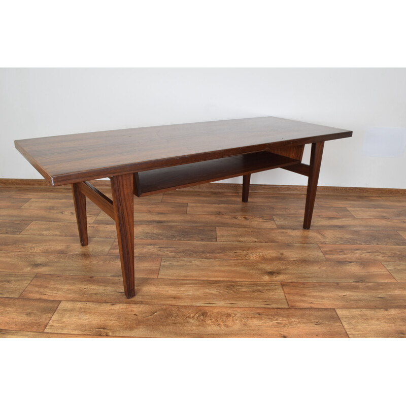 Vintage Danish rosewood coffee table