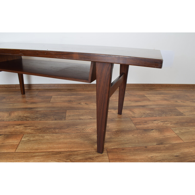 Vintage Danish rosewood coffee table