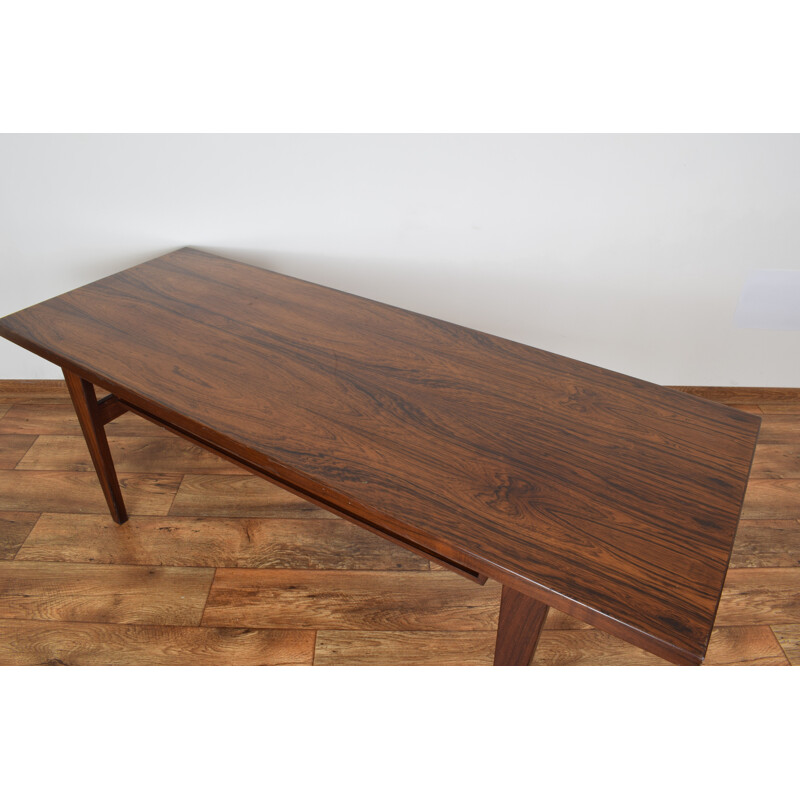Vintage Danish rosewood coffee table