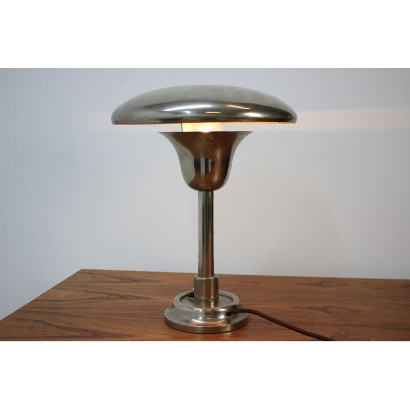 Vintage chrome Bauhaus lamp