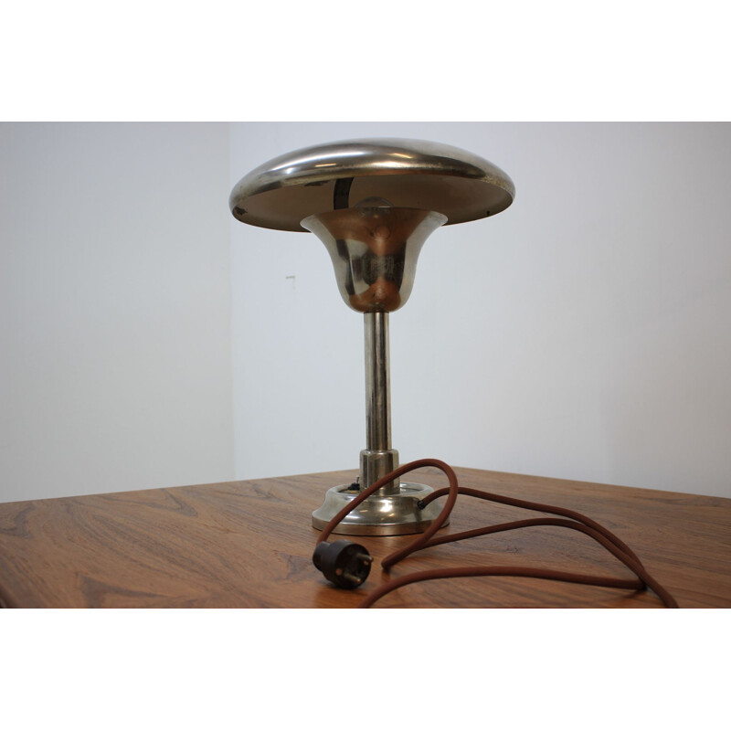 Vintage chrome Bauhaus lamp