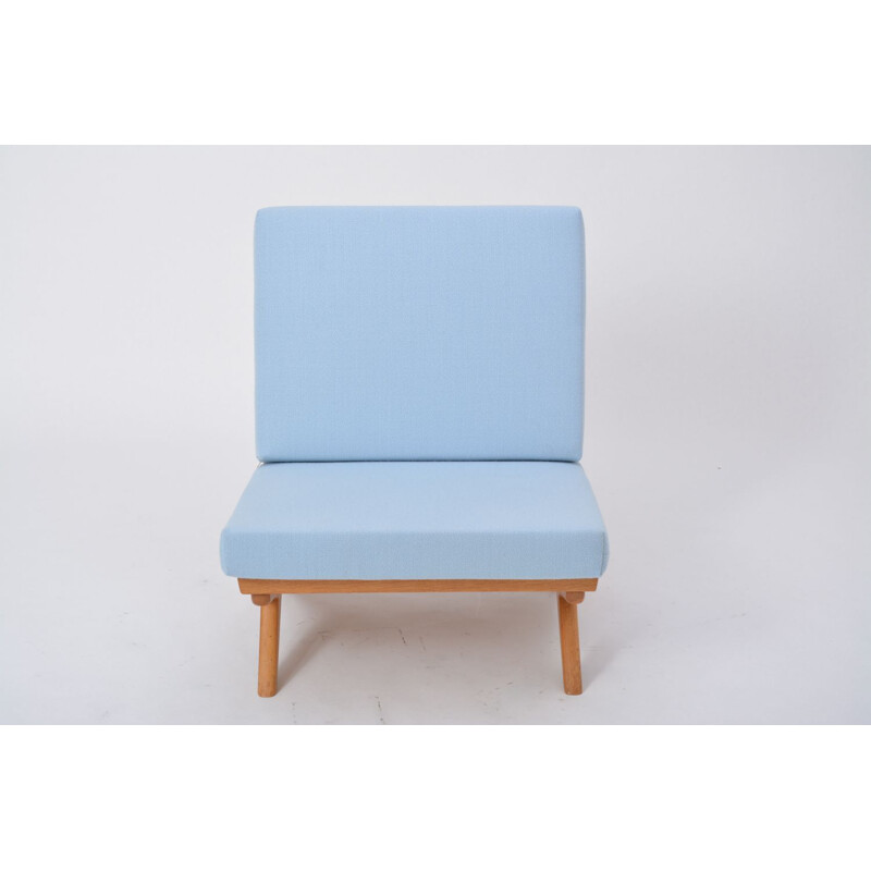 Vintage blue armchair by Georg Thams for As Vejen