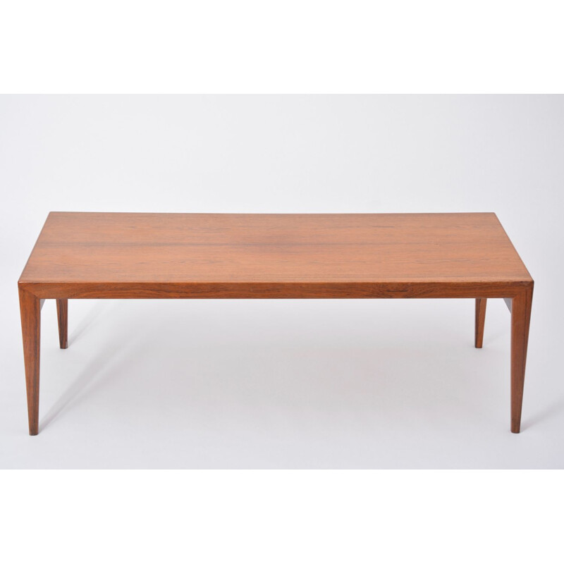 Table vintage en palissandre par Johannes Andersen, Danemark 1960