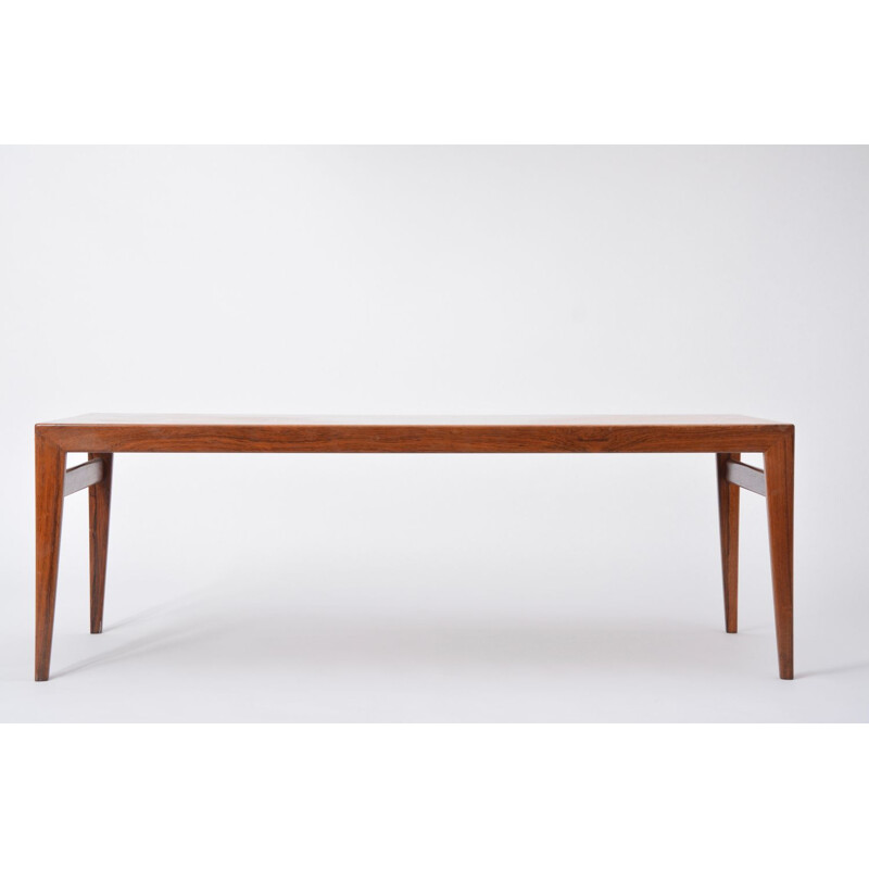 Vintage rosewood table by Johannes Andersen, Denmark 1960