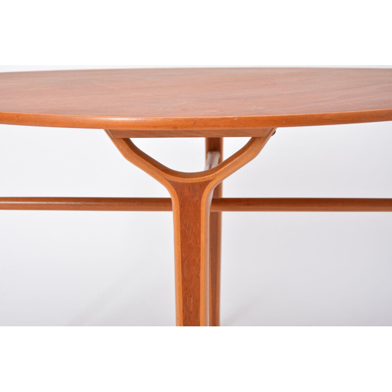 Ax teak table by Peter Hvidt