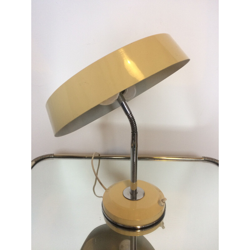 Vintage Mushroom lamp in metal