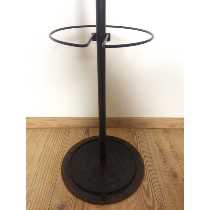 Vintage metal coat rack