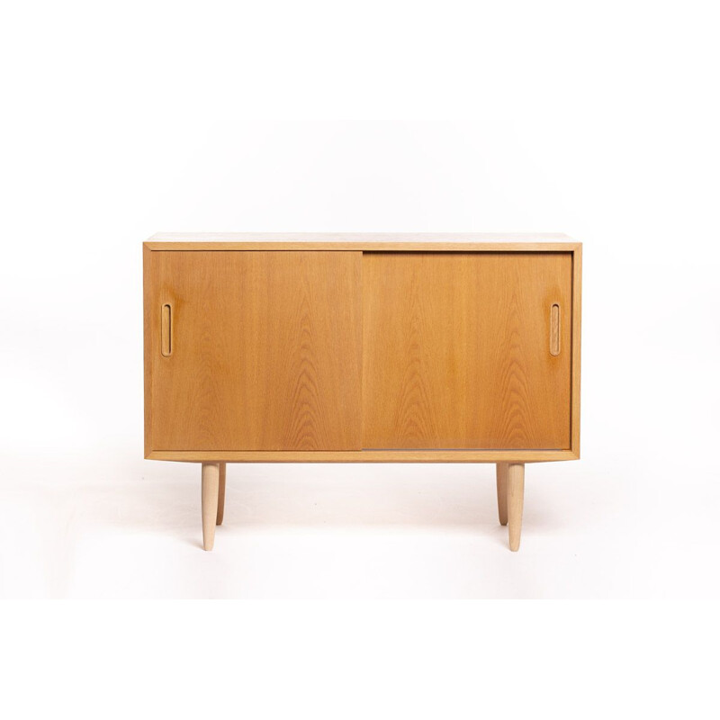 Buffet vintage en chêne clair par Carlo Jensen