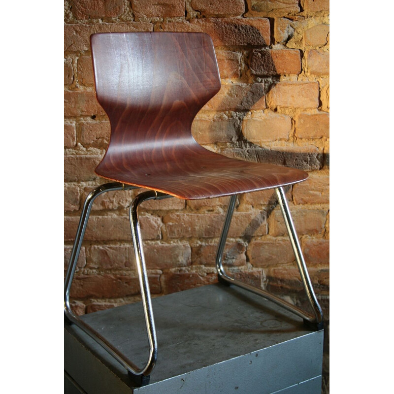 Paire de chaises vintage par Adam Stegner pour Elmar Flototto, 1960