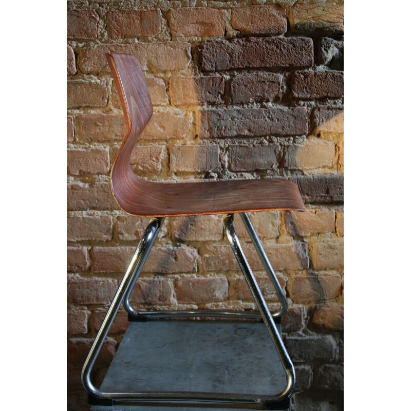 Par de cadeiras vintage de Adam Stegner para Elmar Flototto, 1960