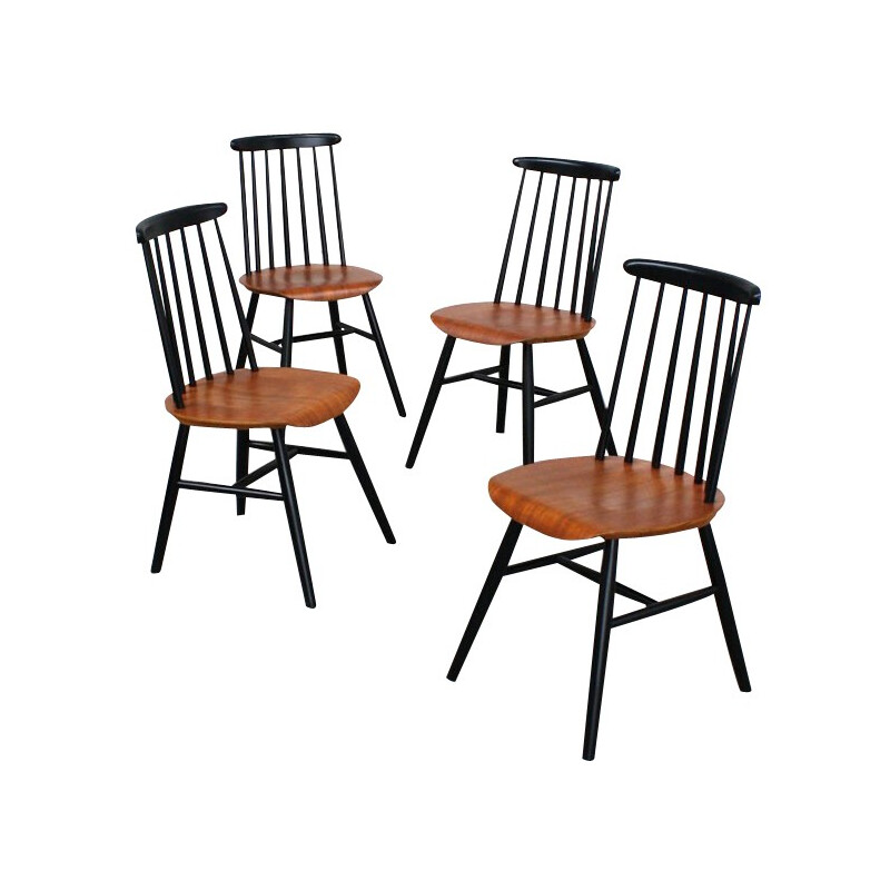 4 Fanett chairs, I.TAPIOVAARA - 1950s