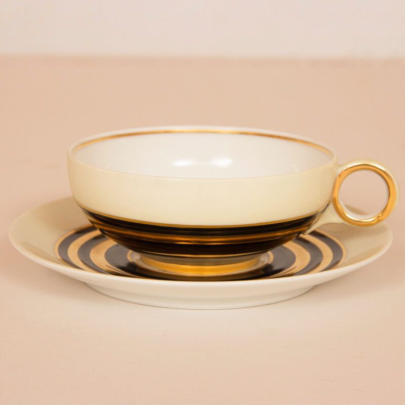 Vintage French tea set by Charles Ahrenfeldt for Limoges