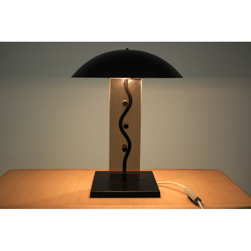 Lampe de table vintage par Kamenický Šenov