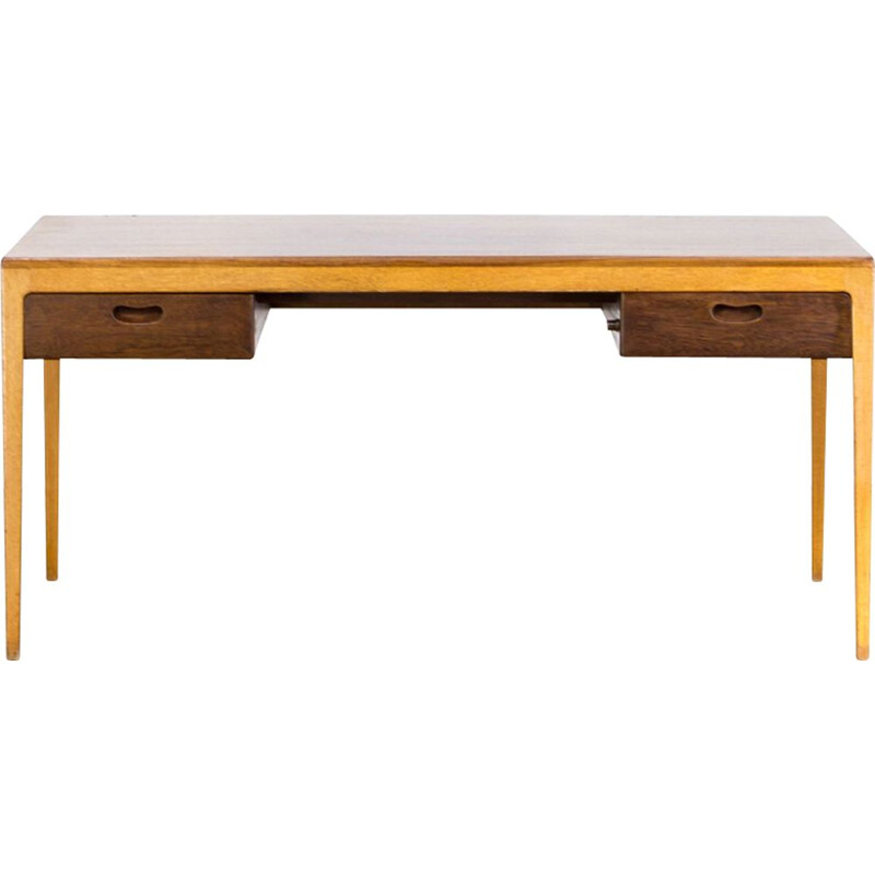 Vintage German desk by Hartmut Lohmeyer for Wilkhahn