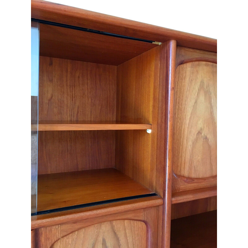 Vintage scandinavian sideboard for Gerhard Berg in teak 1960