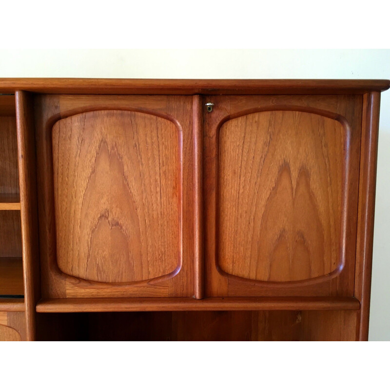 Vintage scandinavian sideboard for Gerhard Berg in teak 1960