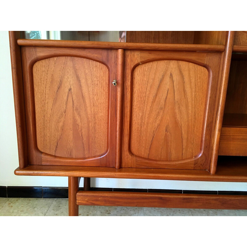 Vintage scandinavian sideboard for Gerhard Berg in teak 1960