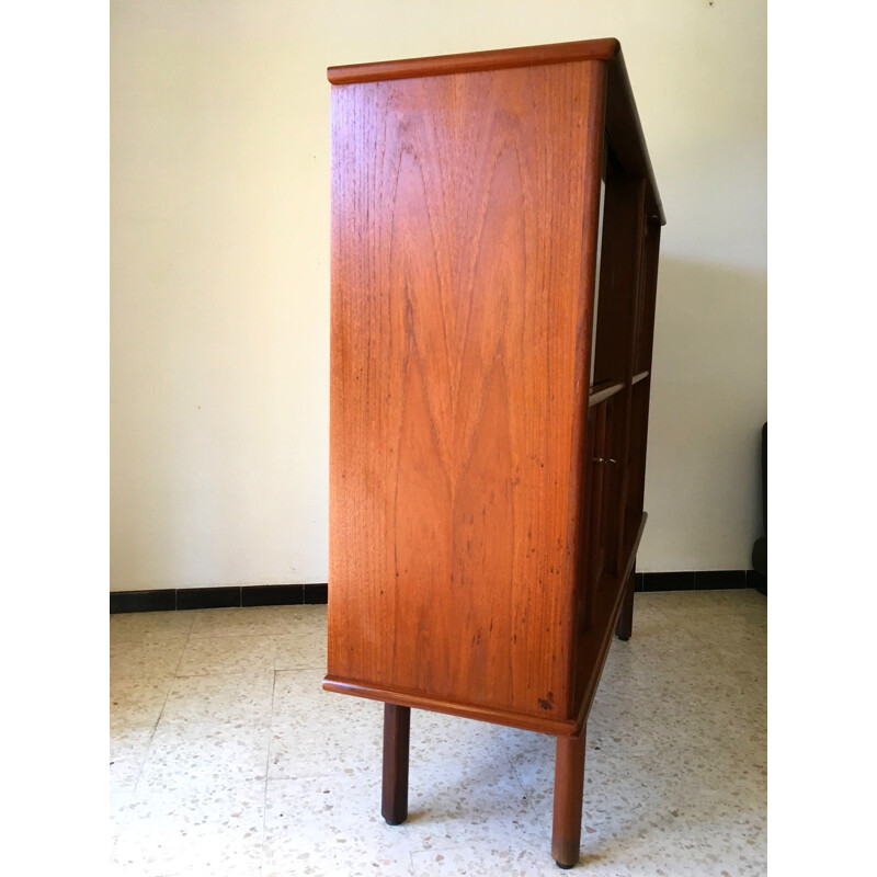 Vintage scandinavian sideboard for Gerhard Berg in teak 1960