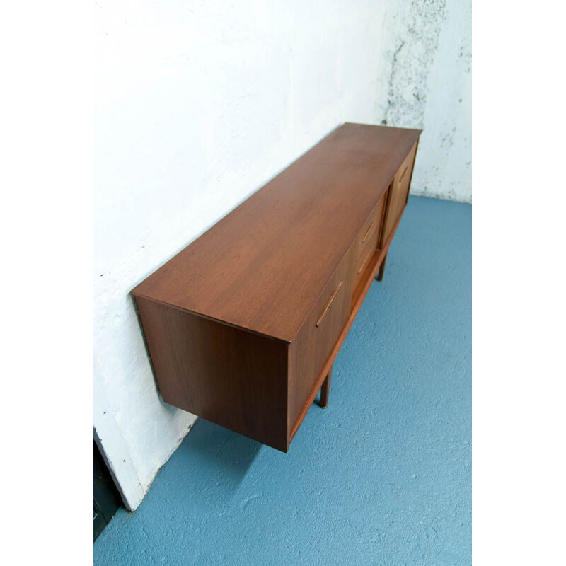 Vintage sliding sideboard for Jentique made in teak 1960