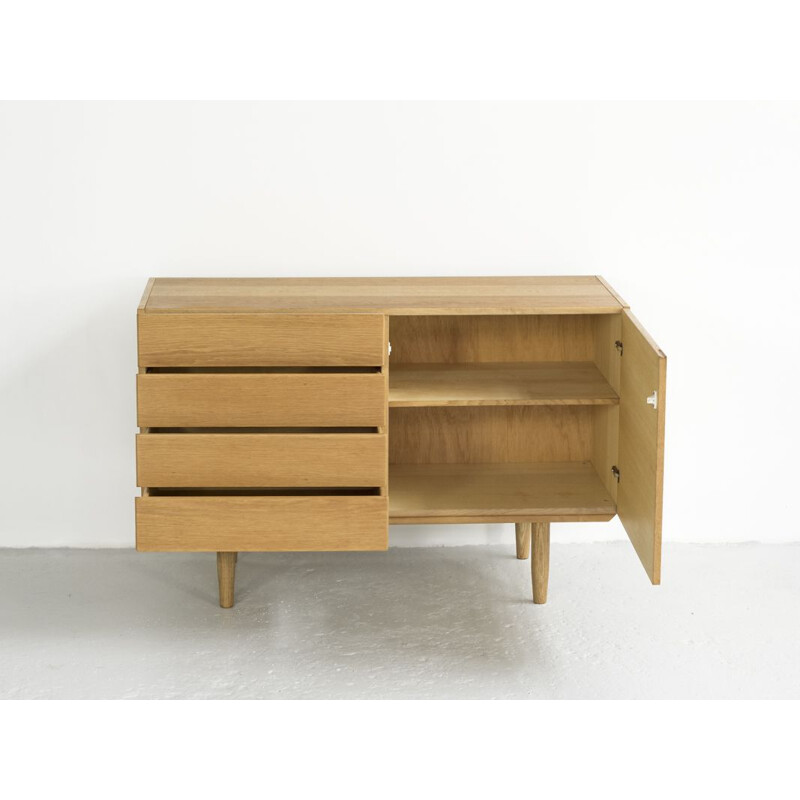 Vintage danish dresser in oak by Ib Kofod Larsen 1960