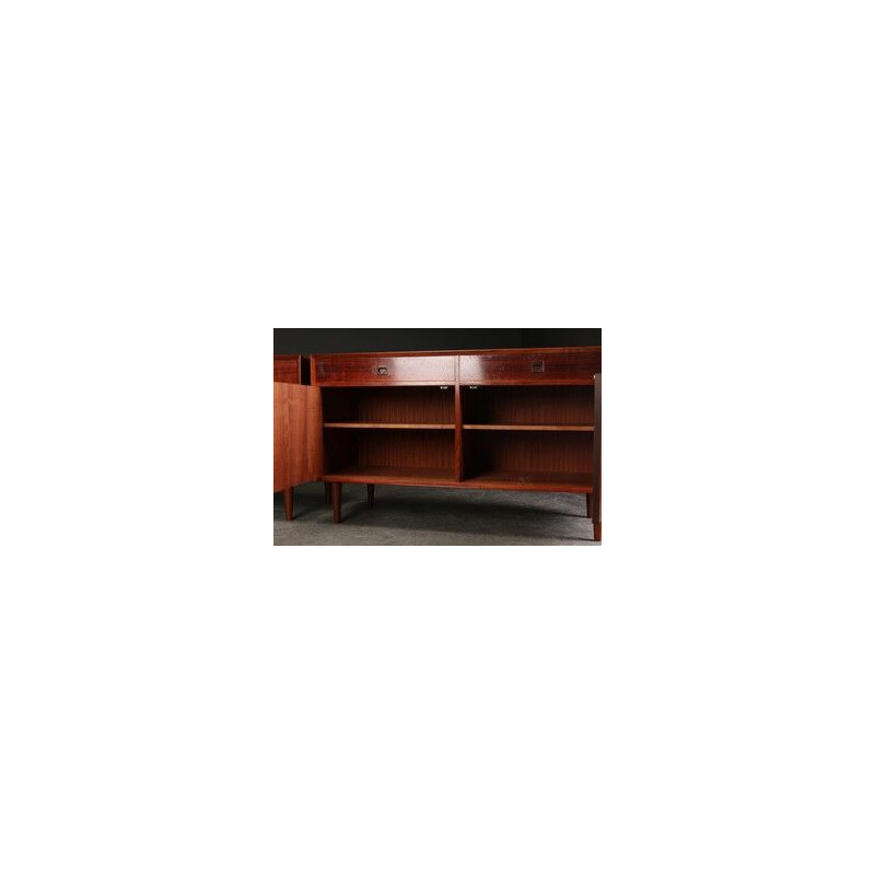 Pair of vintage sideboards for Dansk Mobelproducent in rosewood 1960