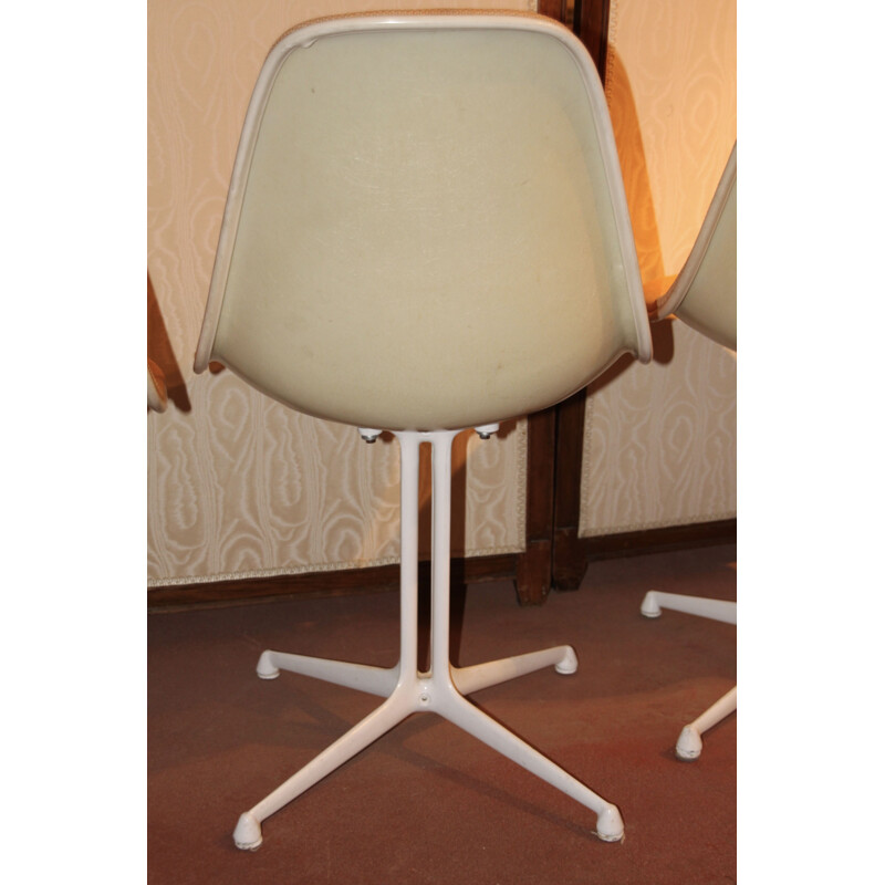 Set of 4 Lafonda chairs by Eames for Herman Miller