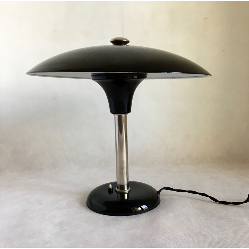 Vintage German table lamp by Max Schumacher