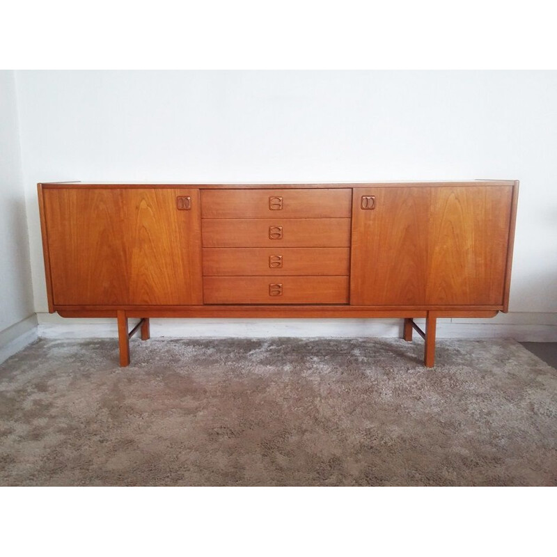 Vintage Scandinavian sideboard in teak