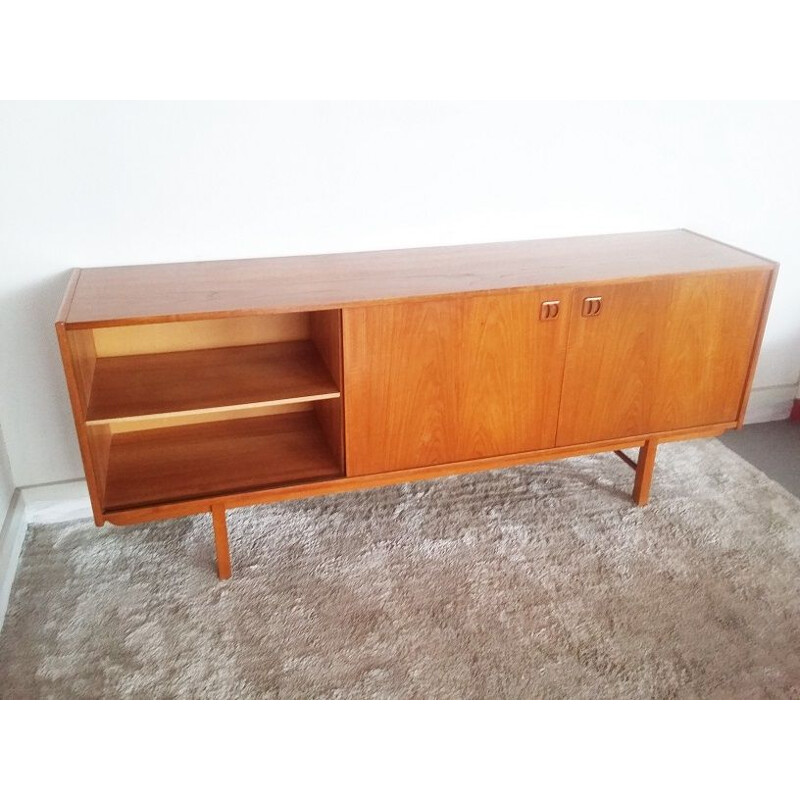 Vintage Scandinavian sideboard in teak