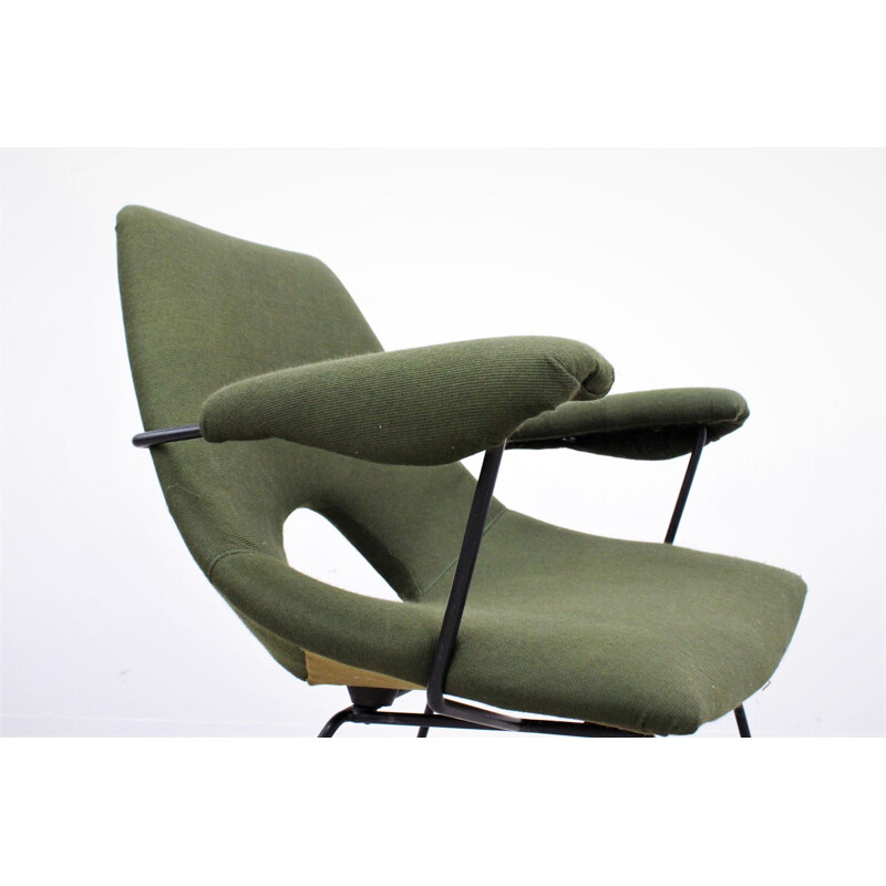 Set of 2 vintage Italian armchairs by Tecnisalotto