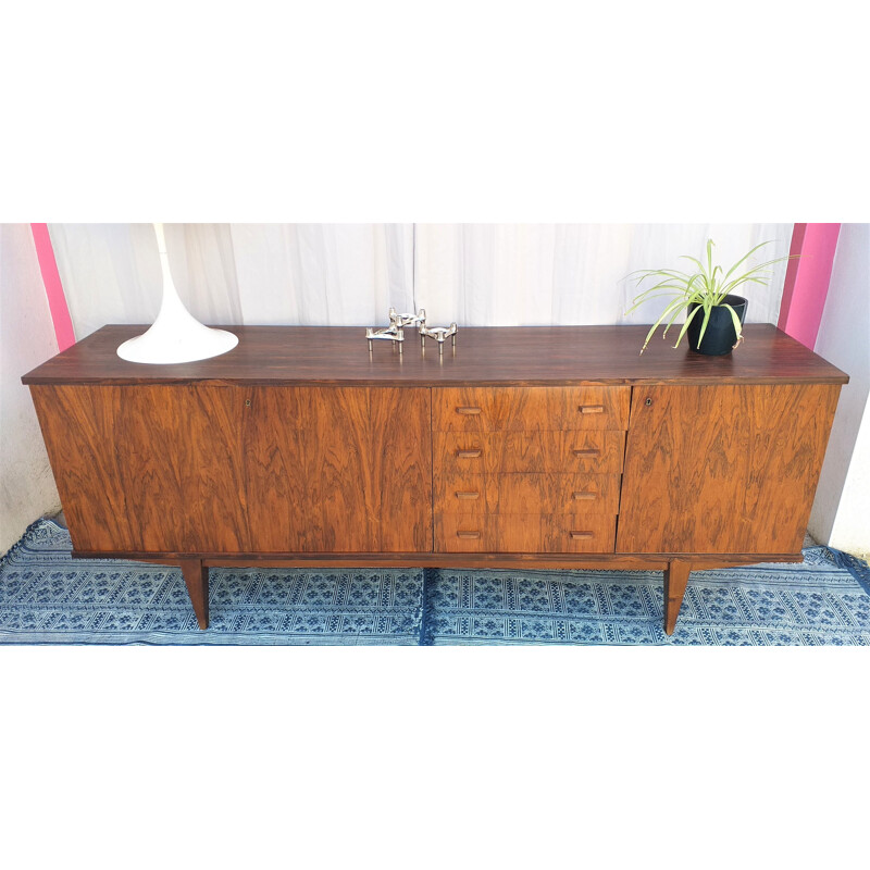 Vintage Scandinavian sideboard in rosewood