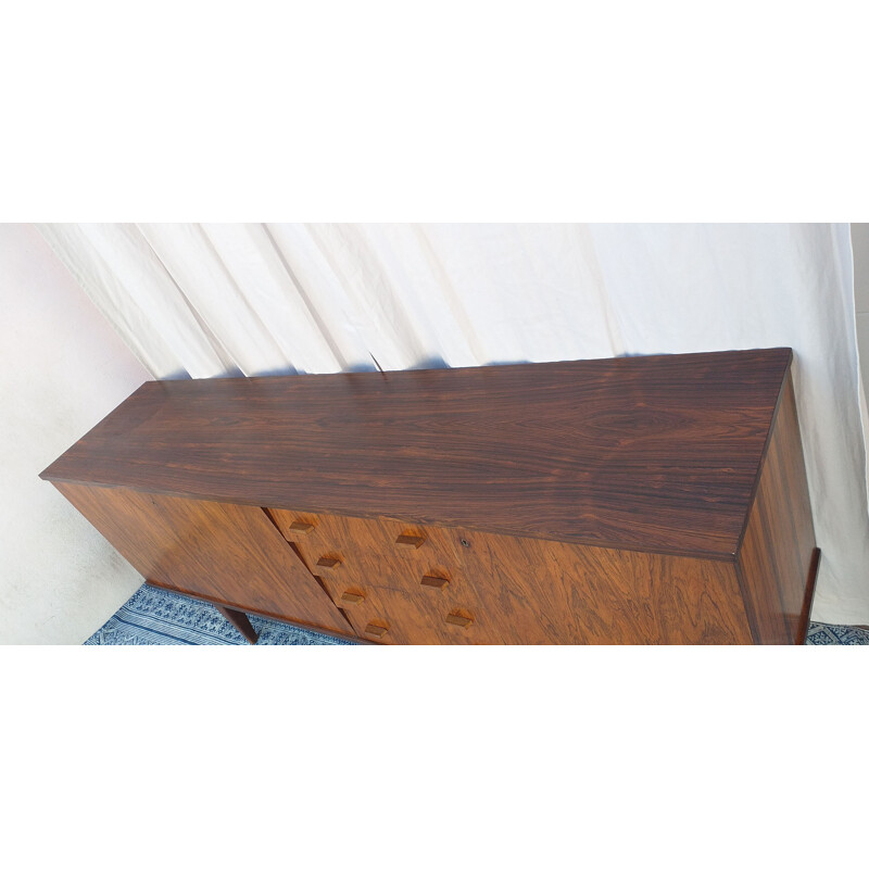 Vintage Scandinavian sideboard in rosewood