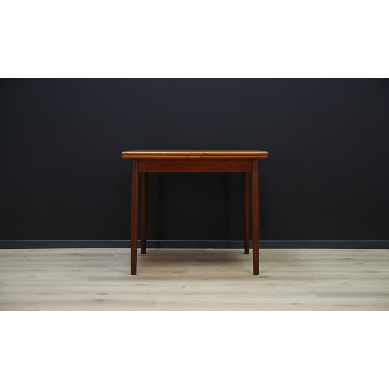 Vintage dining table in teak