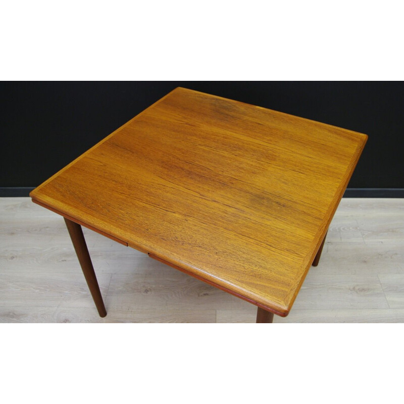 Vintage dining table in teak