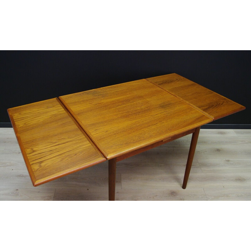 Table vintage scandinave en teck