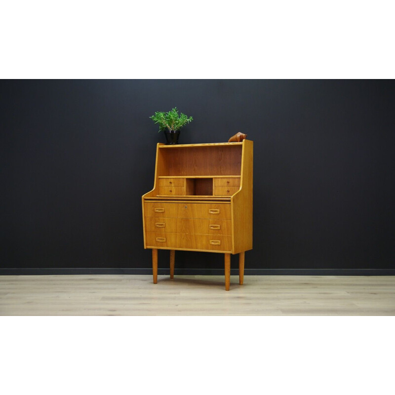 Vintage Scandinavian secretary in ashwood