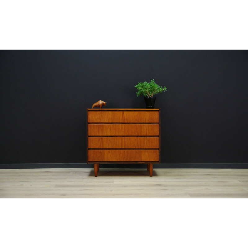 Vintage Danish chest of drawers in rosewood by ES Mobler