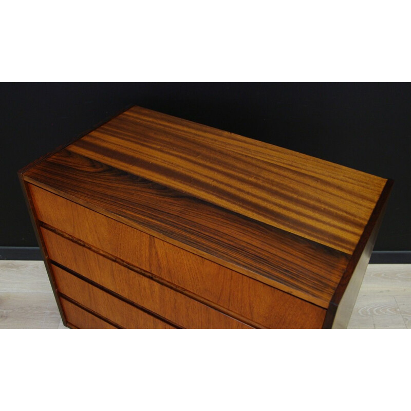 Vintage Danish chest of drawers in rosewood by ES Mobler