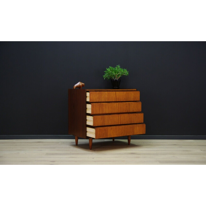 Vintage Danish chest of drawers in rosewood by ES Mobler