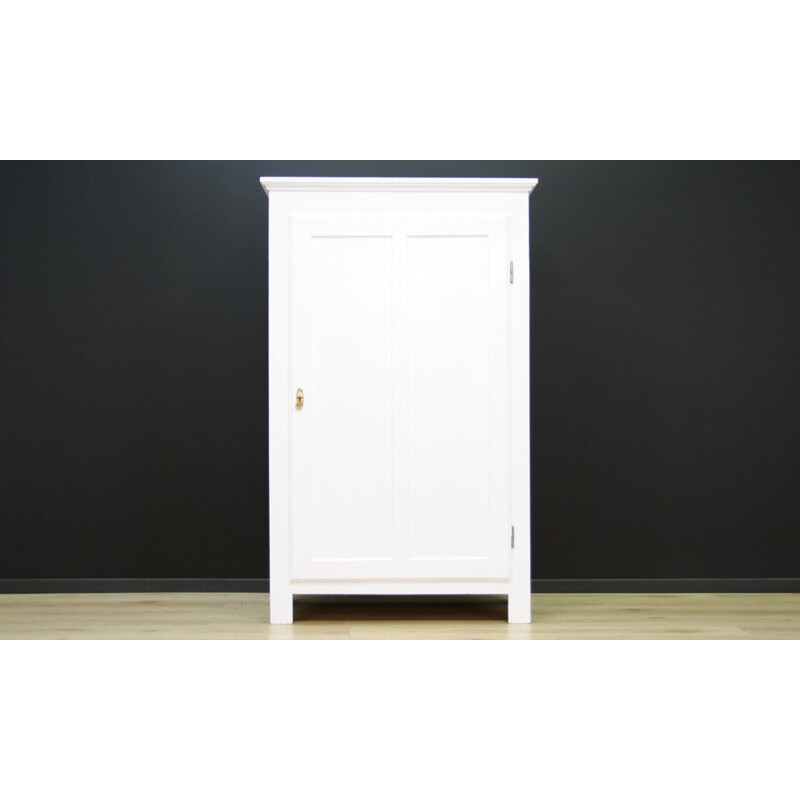 Vintage Scandinavian white wardrobe