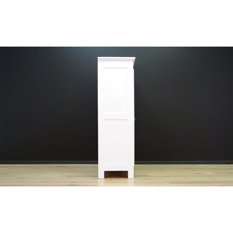 Vintage Scandinavian white wardrobe