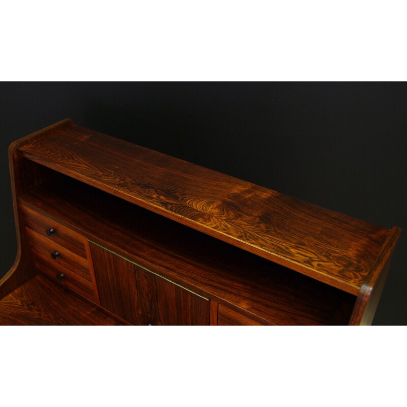 Vintage Scandinavian secretary in rosewood