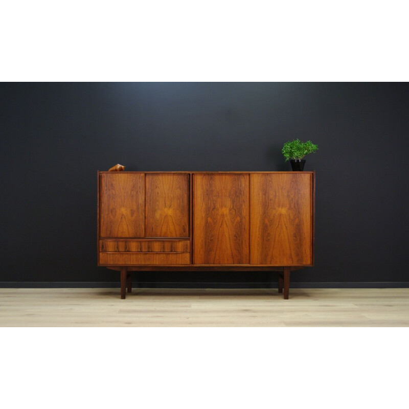 Buffet vintage scandinave en palissandre